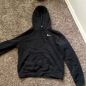 Nike black hoodie Size M